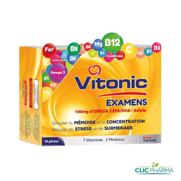 VITONIC EXAMENS (45 GELULES)