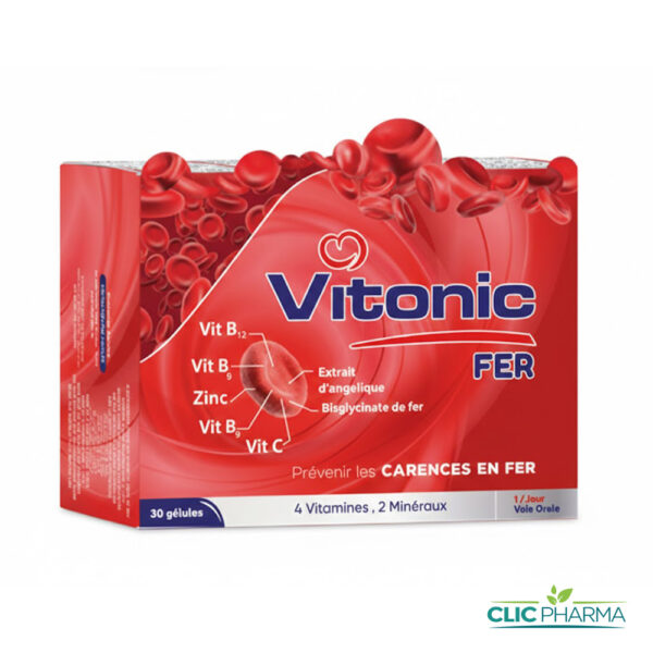 VITONIC FER (30 GELULES)
