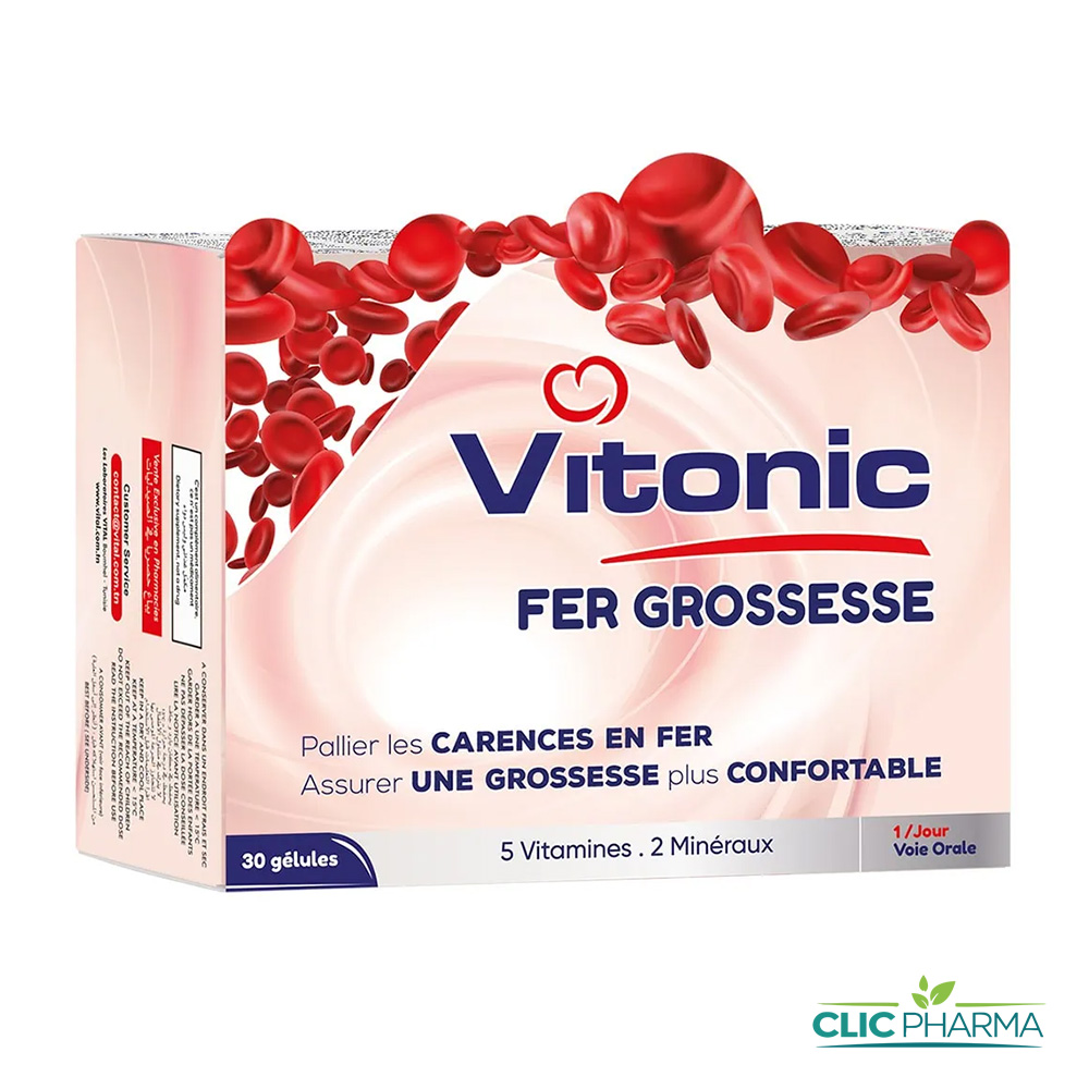 VITONIC FER GROSSESSE B 30
