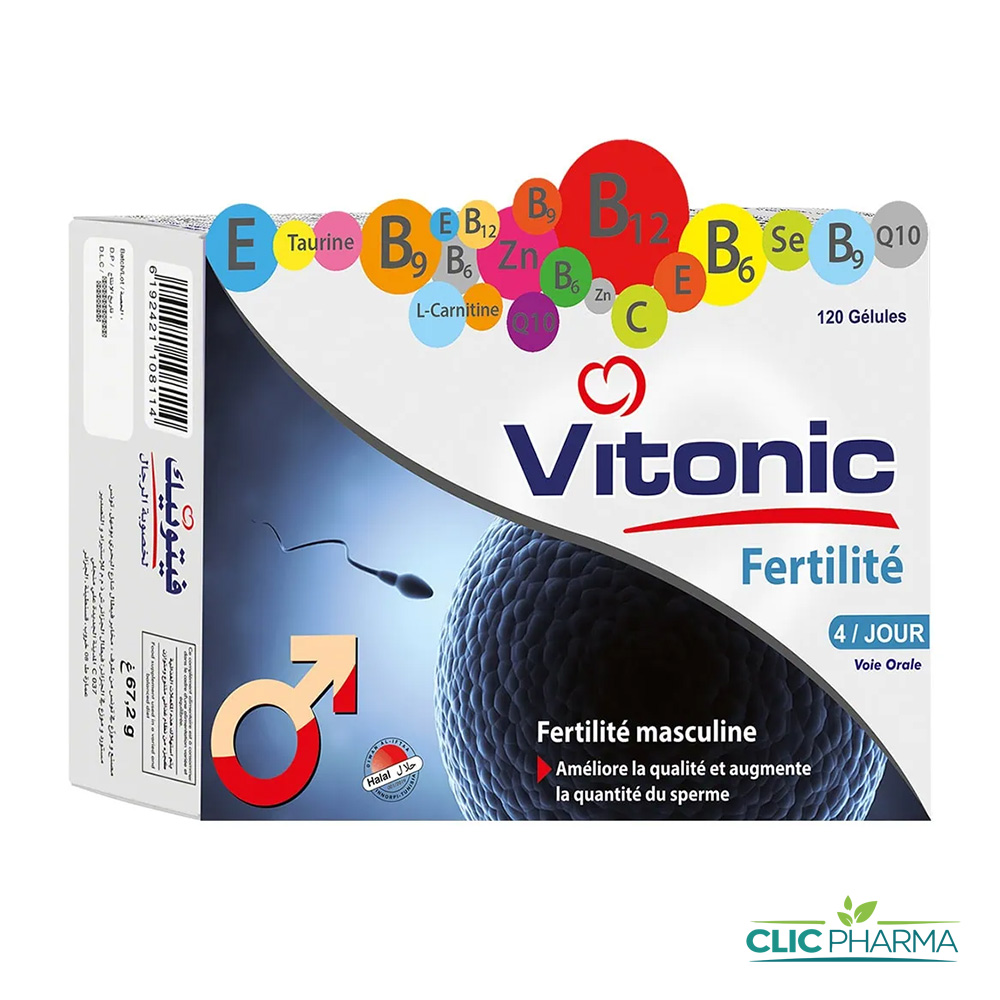 VITONIC FERTILITE B120 gélules