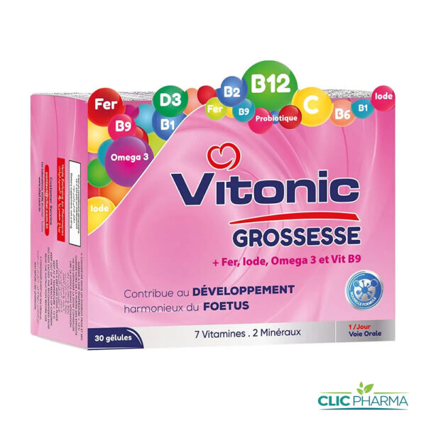 VITONIC GROSSESSE (30 GELULES)