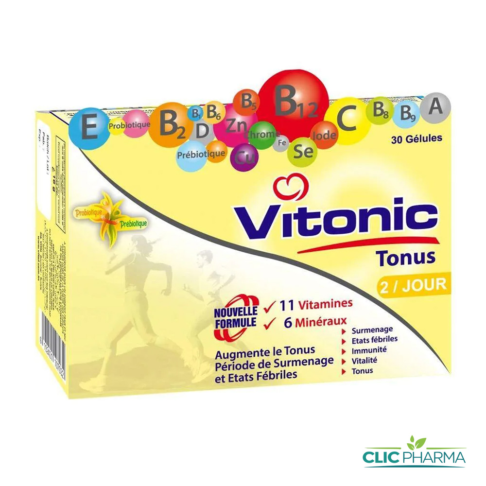 VITONIC TONUS GELULES B 30
