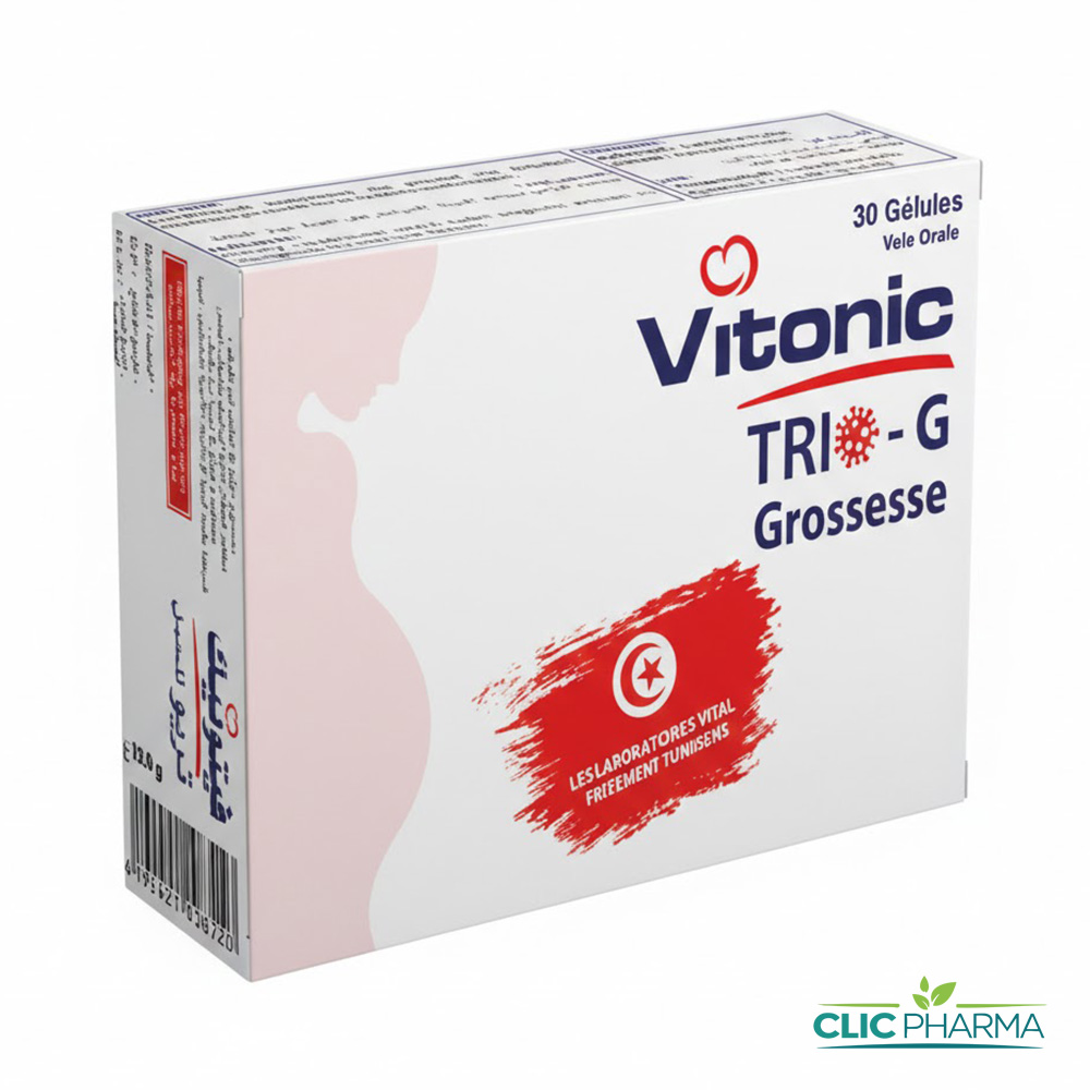VITONIC TRIO GROSSESSE B 30 gélule