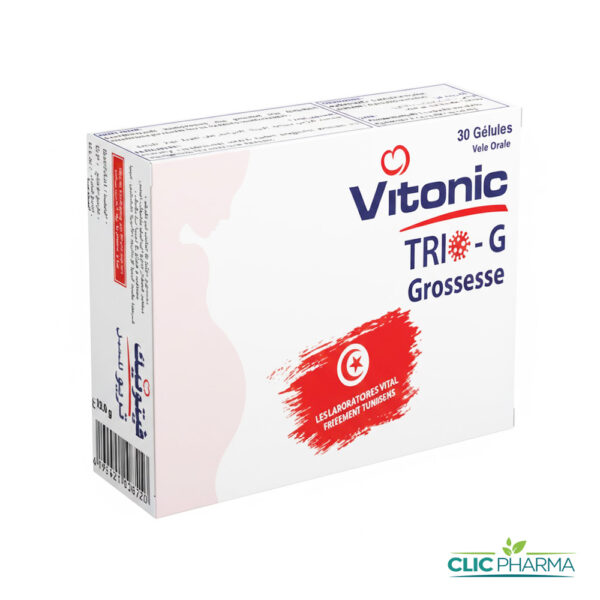 VITONIC TRIO-G GROSSESSE (30 GELULES)