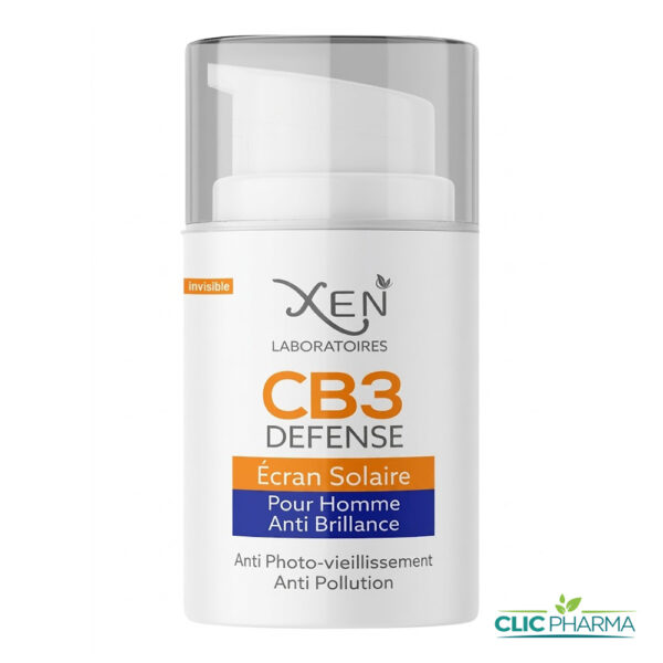 XEN CB3 DEFENSE ECRAN INVISIBLE HOMME SPF50+ 50ML