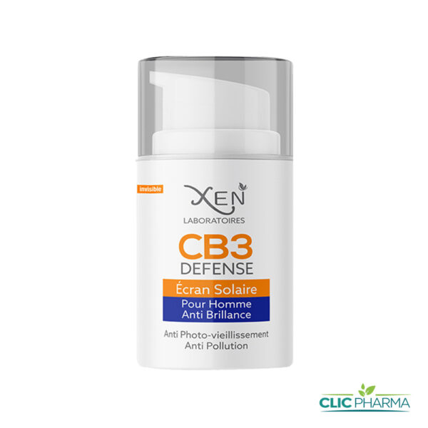 XEN CB3 DEFENSE ECRAN INVISIBLE HOMME SPF50+ 50ML