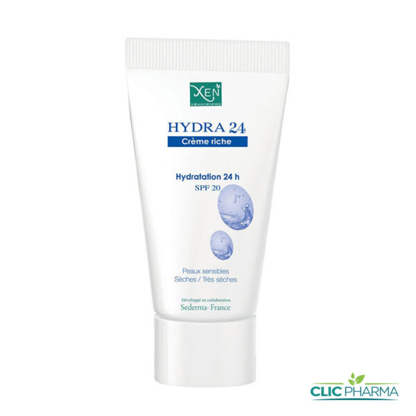 XEN HYDRA 24 CREME RICHE SPF20 50gr