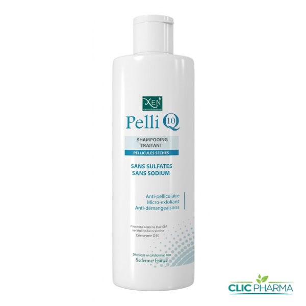 XEN PELLI Q10 SHAMPOOING ANTIPELLICULAIRE CHEVEUX SECS 200ML