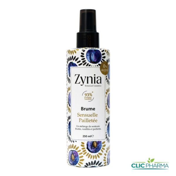 ZYNIA BRUME SENSUELLE PAILLETEE CORPS ET CHEVEUX 250ML