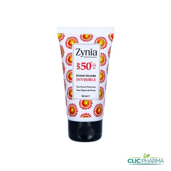 ZYNIA ECRAN SOLAIRE INVISIBLE SPF50+ 50ML