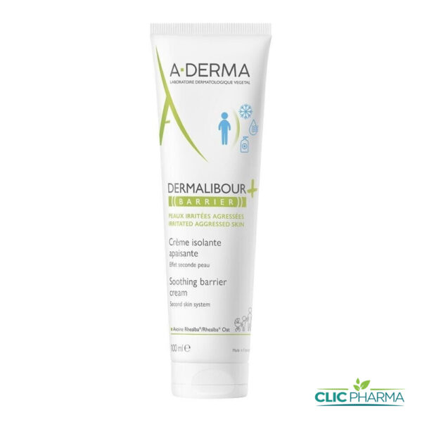 A-DERMA DERMALIBOUR+ BARRIER CREME ISOLANTE APAISANTE 100ML