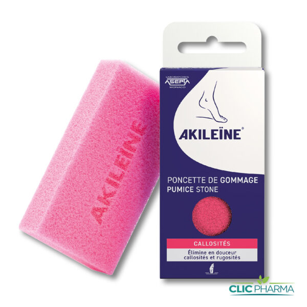 AKILEINE PONCETTE DE GOMMAGE PIEDS ANTI-CALLOSITES