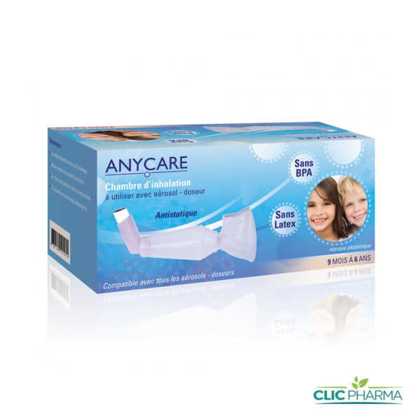 ANYCARE CHAMBRE D'INHALATION 9MOIS A 6 ANS