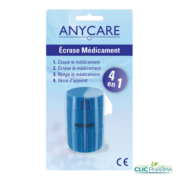 ANYCARE PILULIER 4EN1 ECRASE MEDICAMENT