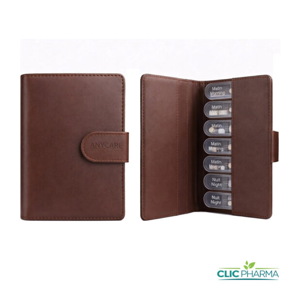 ANYCARE PILULIER PREMIUM MARRON (7 JOURS)