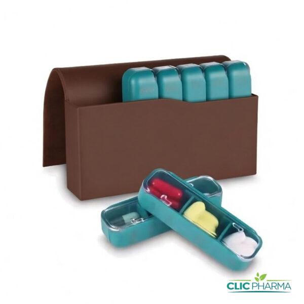 ANYCARE PILULIER MINI BOOK MARRON