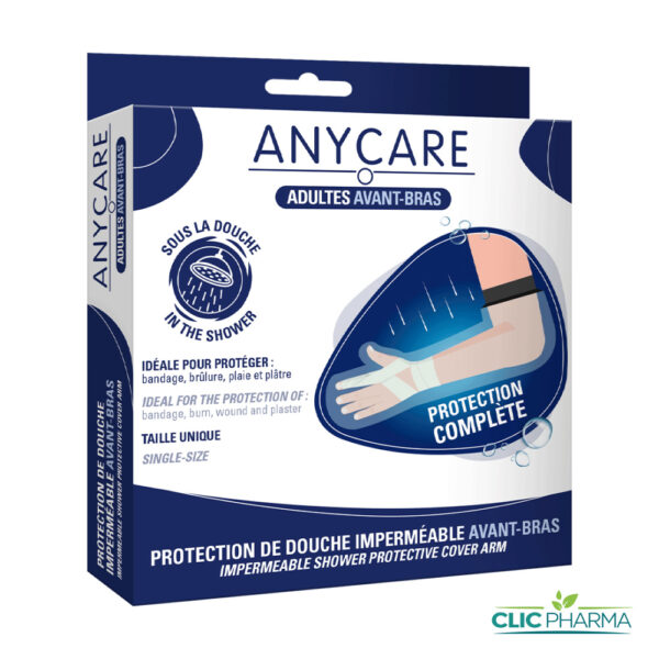ANYCARE PROTECTION DE DOUCHE IMPERMEABLE ADULTE AVANT-BRAS