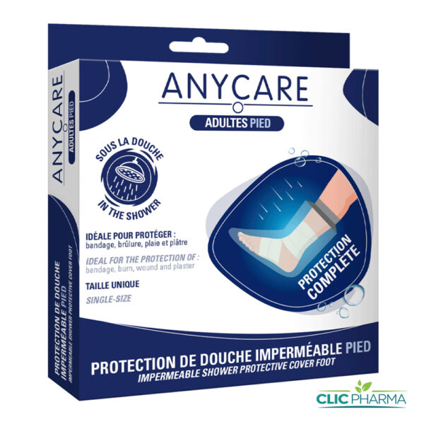 ANYCARE PROTECTION DOUCHE IMPERMEABLE ADULTE PIED