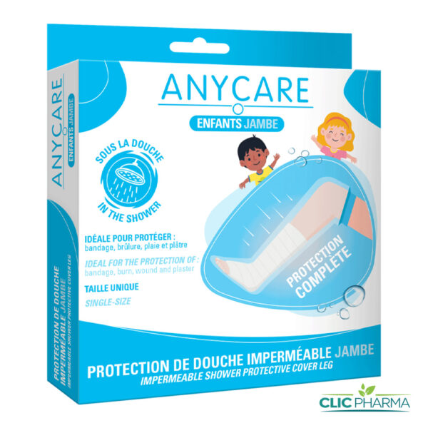 ANYCARE PROTECTION DOUCHE IMPERMEABLE ENFANTS JAMBE