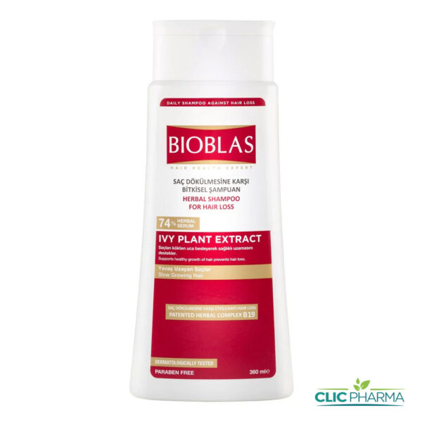 BIOBLAS SHAMPOOING STIMULANT IVY PLANT EXTRACT 360ML
