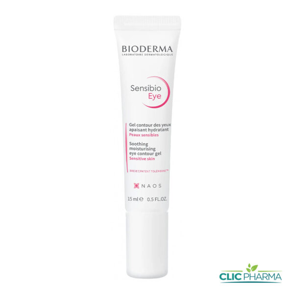 BIODERMA SENSIBIO GEL CONTOUR DES YEUX APAISANT HYDRATANT 15ML