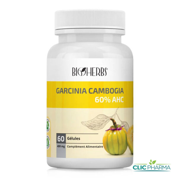 BIOHERBS GARCINIA CAMBOGIA 60% AHC (60 GELULES)