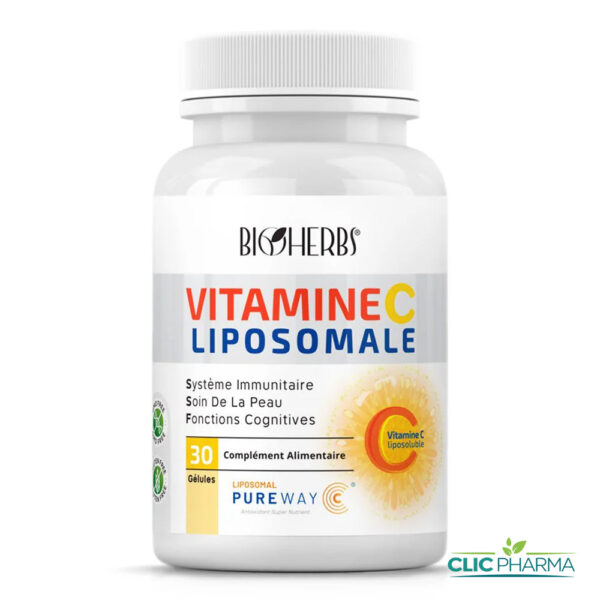 BIOHERBS VITAMINE C LIPOSOMALE (30 GELULES)