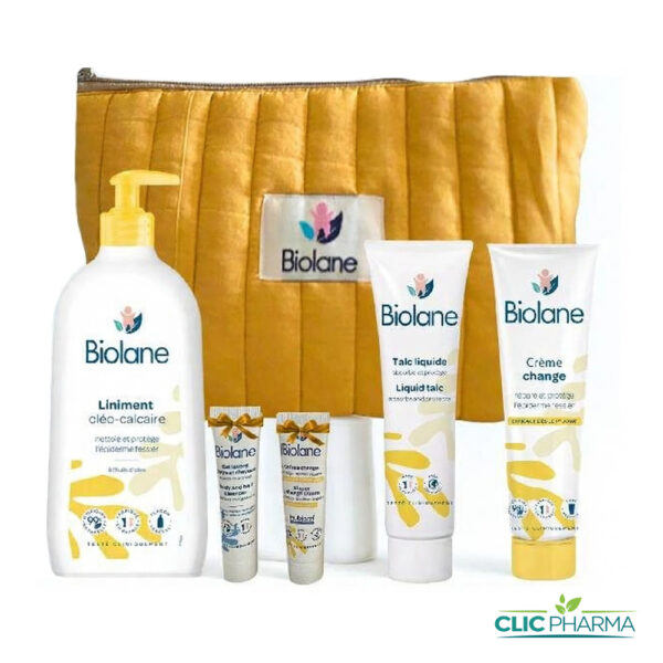 BIOLANE TROUSSE KITCHANGE JAUNE