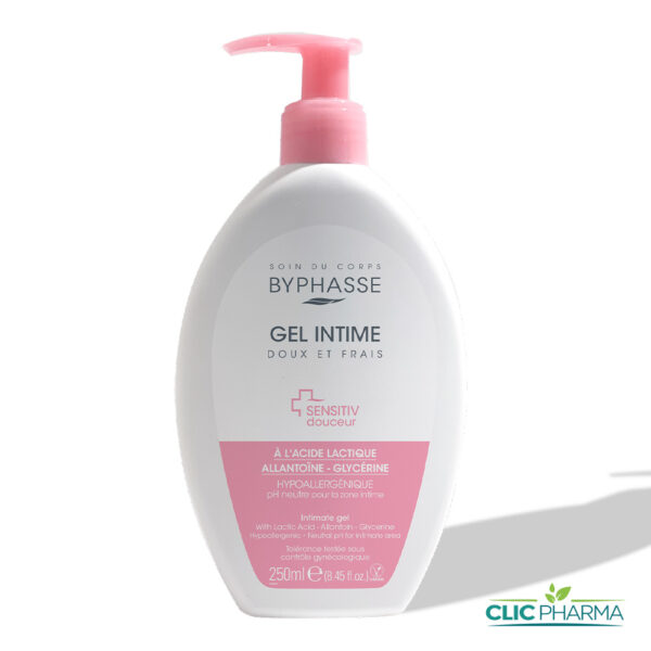 BYPHASSE GEL INTIME SENSITIV DOUCEUR PH NEUTRE 250ML