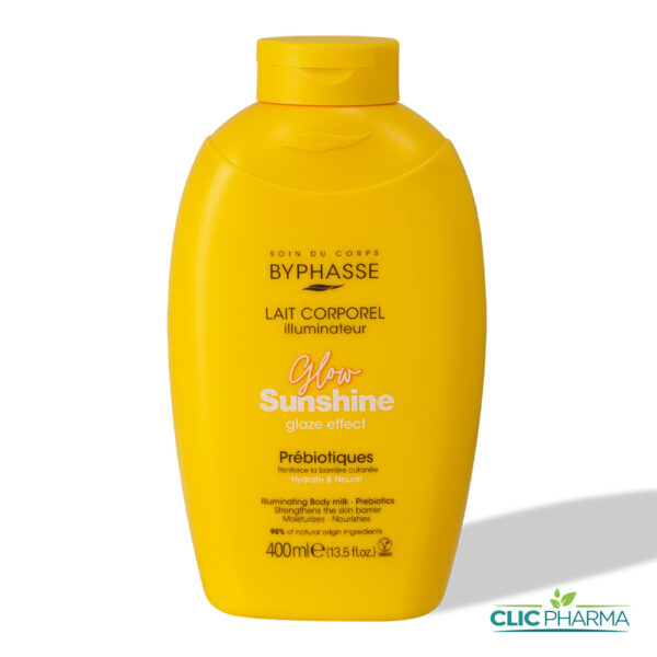 BYPHASSE LAIT CORPOREL ILLUMINATEUR GLOW SUNSHINE 400ML