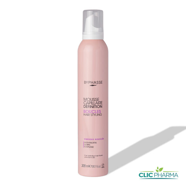 BYPHASSE MOUSSE CAPILLAIRE DEFINITION BOUCLES CHEVEUX 300ML