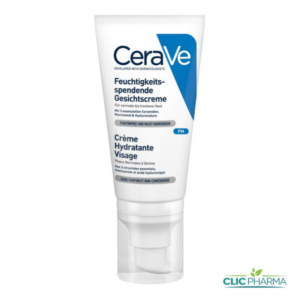 CERAVE CREME HYDRATANTE VISAGE DE NUIT 52ML