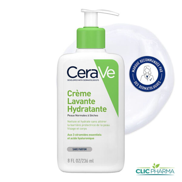 CERAVE CREME LAVANTE HYDRATANTE 236ML