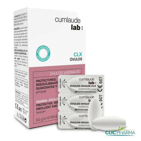 CUMLAUDE OVULES VAGINALES CLX (10 OVULES X 3g)