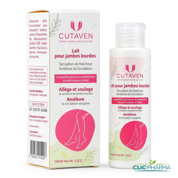 CUTAVEN LAIT POUR JAMBES LOURDES 100ML
