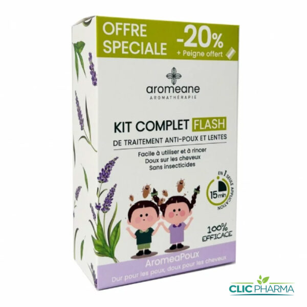 DERMACARE AROMEANE KIT LOTION + SPRAY ANTI-POUX