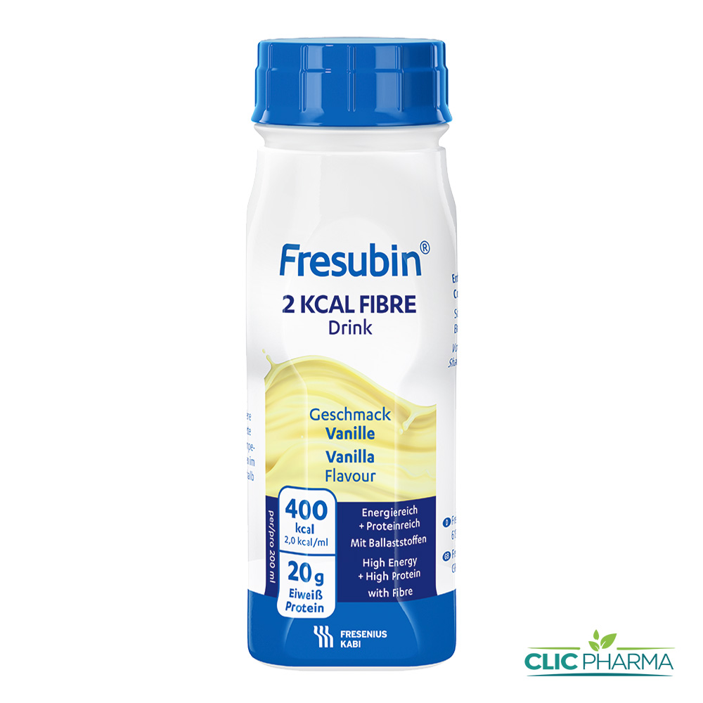 FRESUBIN 2 KCAL FIBRE VANILLE 200ML