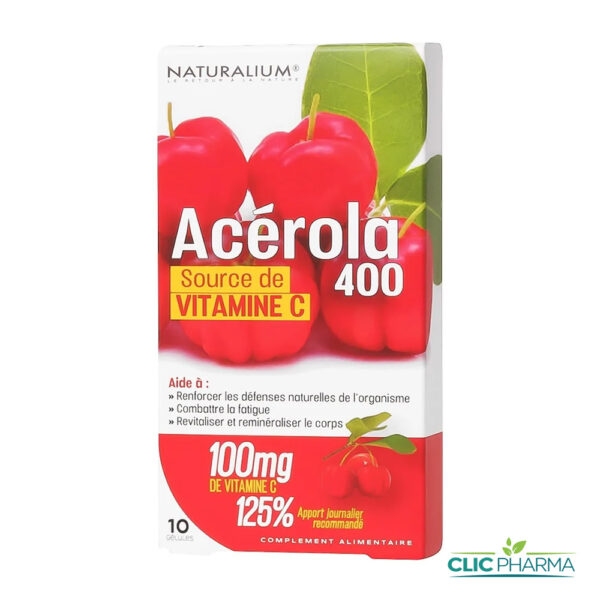 NATURALIUM ACEROLA 400 (10 GELULES)