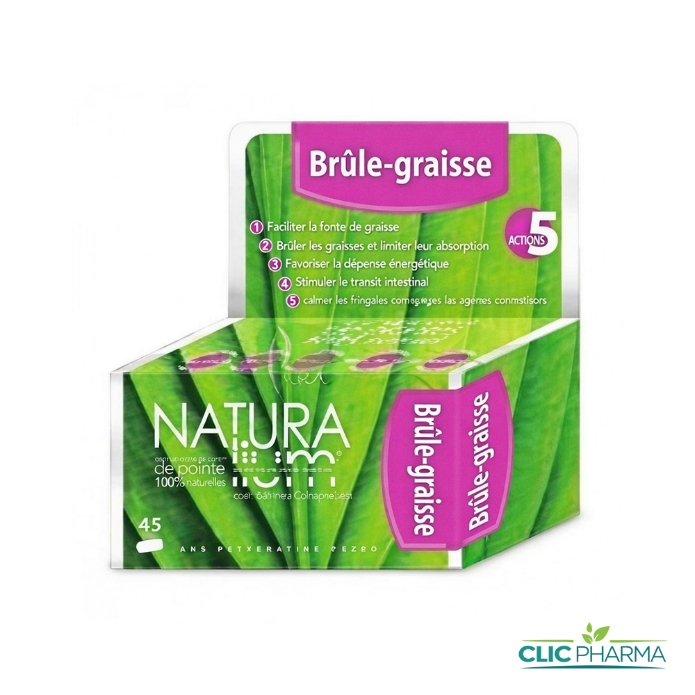 NATURALIUM BRÛLE GRAISSE BTE 45 GE