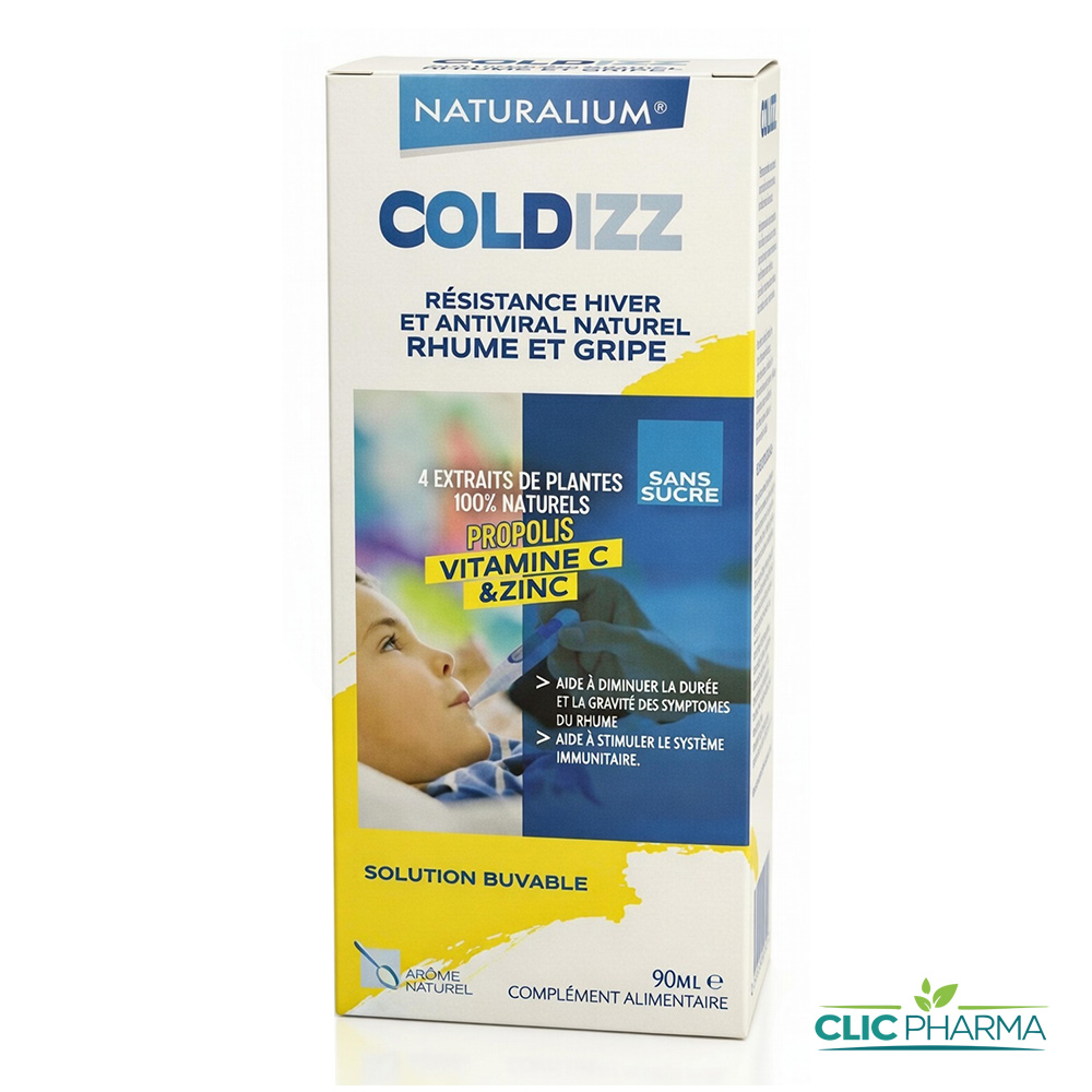 NATURALIUM COLDIZZ SOL BUVABLE SANS SUCRE 90ML