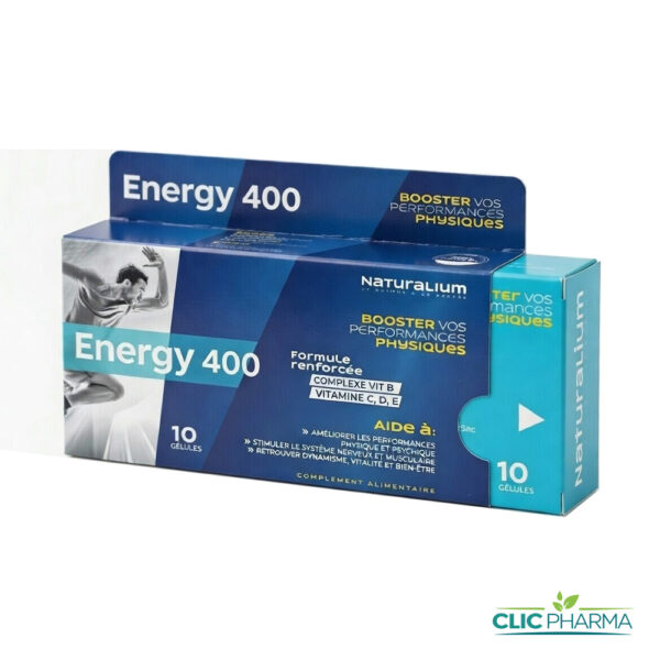 NATURALIUM ENERGY 400 (10 GELULES)
