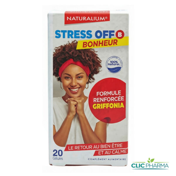NATURALIUM STRESS OFF BONHEUR (20 GELULES)