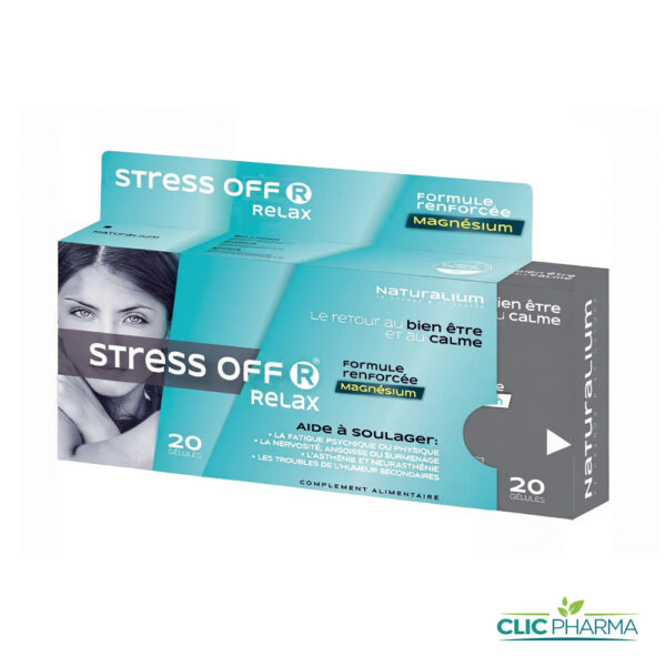 NATURALIUM STRESS OFF RELAX (20 GELULES)