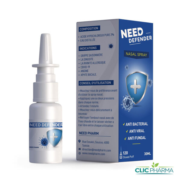 NEED DEFENDER SPRAY NASAL 40ML
