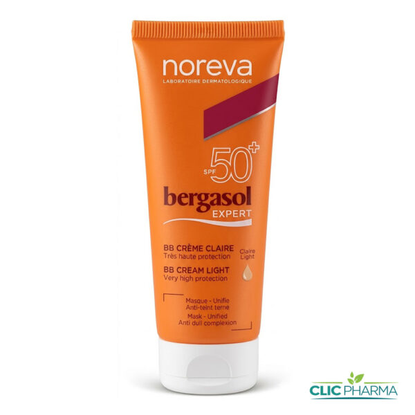 NOREVA BERGASOL BB CREME CLAIRE SPF50+ 40ML