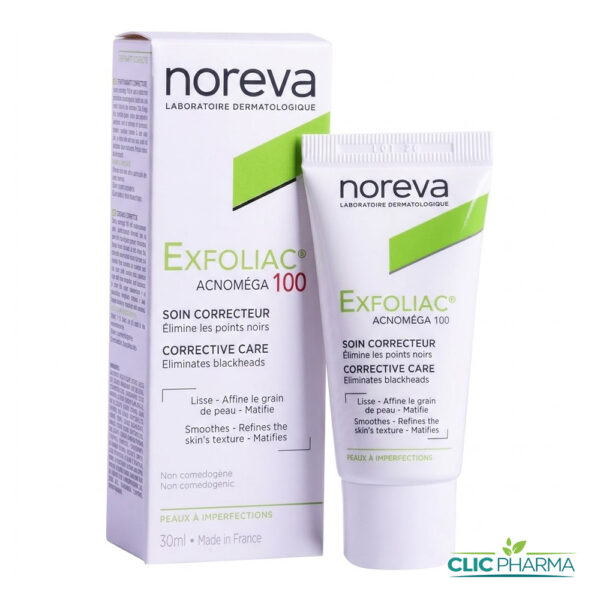 NOREVA EXFOLIAC ACNOMEGA 100 SOIN CORRECTEUR 30ML