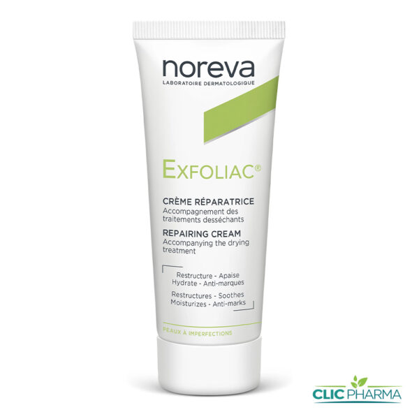 NOREVA EXFOLIAC CREME REPARATRICE 40ML