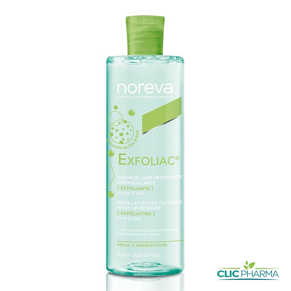 NOREVA EXFOLIAC EAU MICELLAIRE NET DEMAQ 400ML
