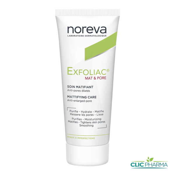 NOREVA EXFOLIAC MAT & PORE SOIN MATIFIANT 30ML