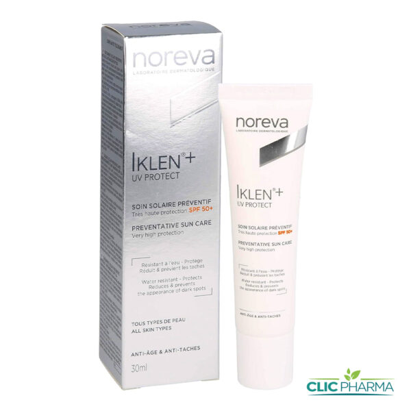 NOREVA IKLEN+ SOIN SOLAIRE PREVENTIF INVISIBLE SPF50+ 30ML